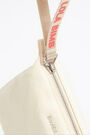 S nylon ivory trapeze bag S nylon ivory trapeze bag