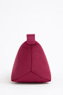 M raspberry nylon trapezium make-up case M raspberry nylon trapezium make-up case