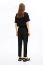 Black carrot leg trousers Black carrot leg trousers