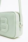 S pastel green leather crossbody bag S pastel green leather crossbody bag