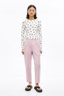 Pink carrot leg trousers Pink carrot leg trousers