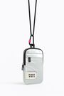 Silver nylon phone case Silver nylon phone case