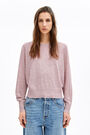 Pink lurex jumper Pink lurex jumper