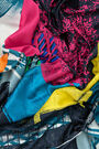 Brutalist collage scarf Brutalist collage scarf