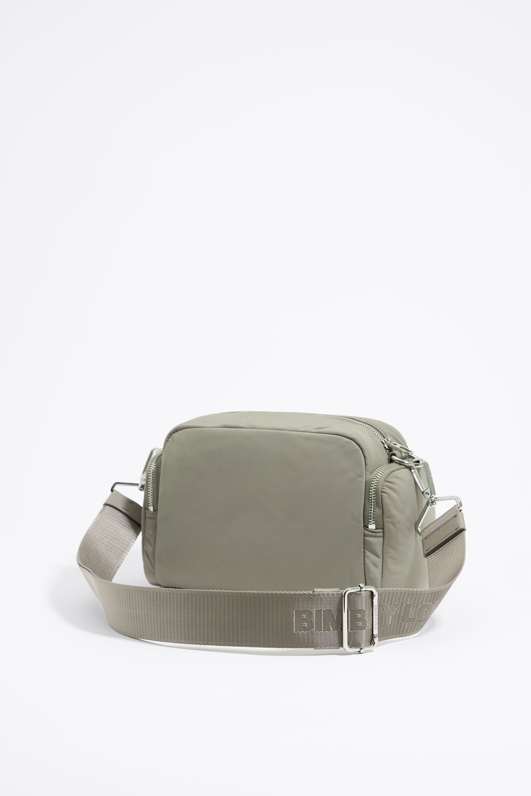 Medium dark stone Pocket crossbody bag
