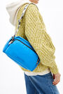 M blue nylon crossbody bag M blue nylon crossbody bag