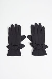 Black nylon gloves Black nylon gloves