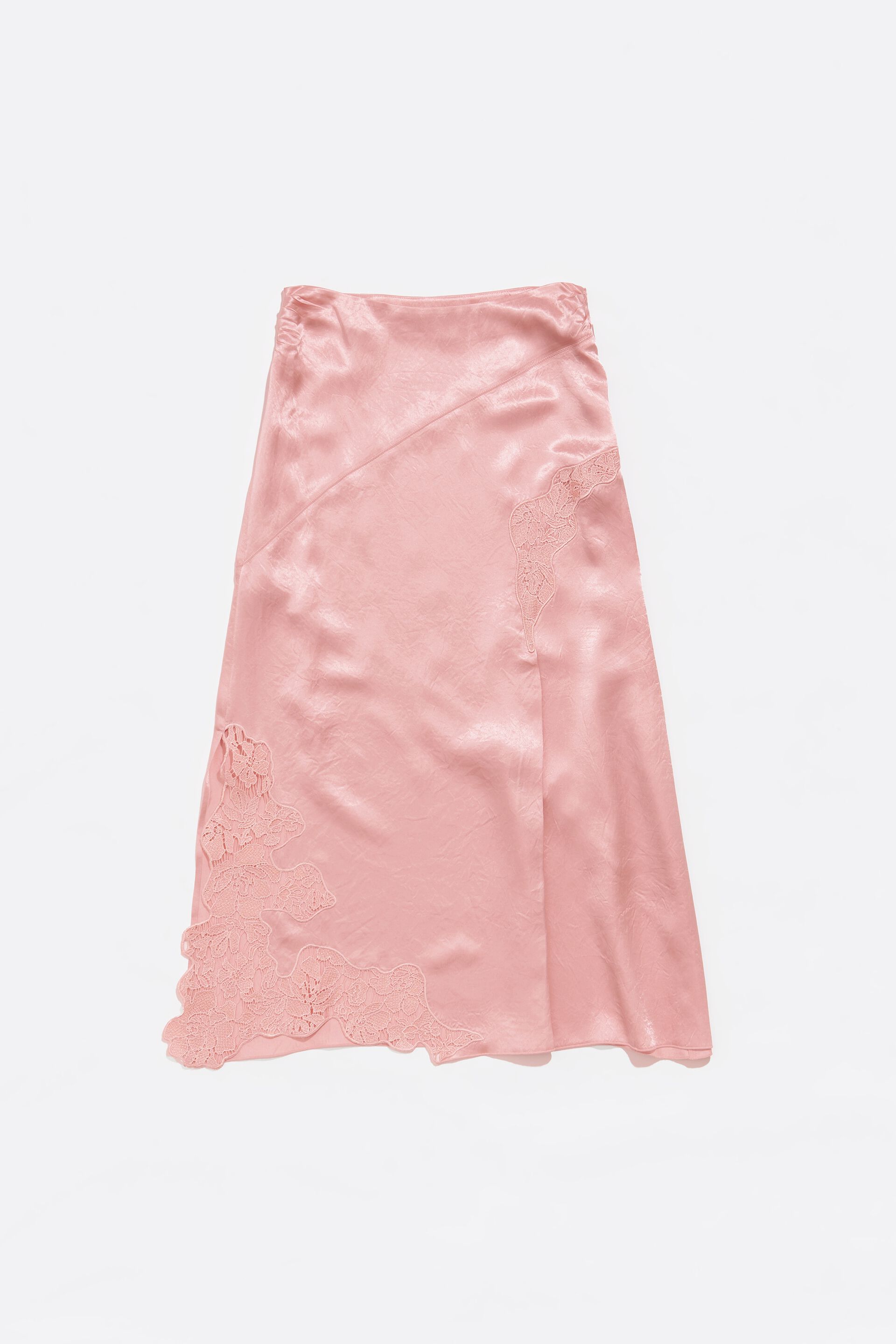 正規品 S Coco check pleats skirt pink beige（Crepe Pleat Skirt 