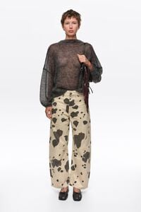 BARREL- Pony denim 5-pocket trousers
