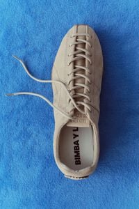 Light gray suede 13 11 sneaker