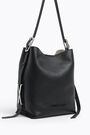 L black leather bucket bag L black leather bucket bag