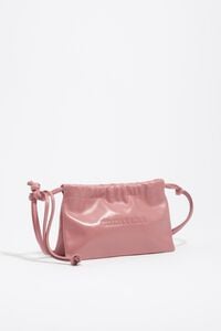 Mini pink leather bag