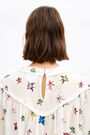 White Multicolor-Orchid top White Multicolor-Orchid top