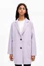Lilac double-sided tailored coat Lilac double-sided tailored coat