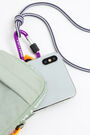 Blue nylon phone case Blue nylon phone case