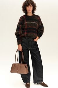 Large mocha Romeo bag