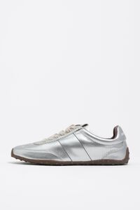 Silver leather 13 29 sneaker Silver leather 13 29 sneaker