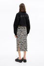 Animal print pleated skirt Animal print pleated skirt