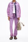 Pink straight jeans Pink straight jeans