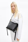 S black leather bucket bag S black leather bucket bag