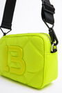S padded nylon bag in neon green S padded nylon bag in neon green