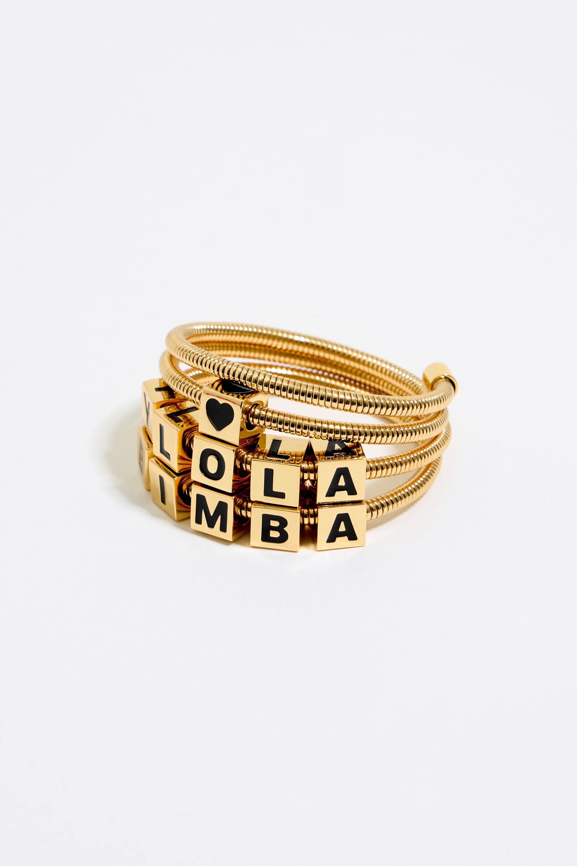 Gold spiral bracelet 2025