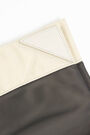 S ivory padded nylon flap bag S ivory padded nylon flap bag