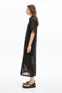 Black organza shirtdress Black organza shirtdress