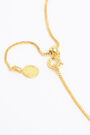 Golden pearl pieces necklace Golden pearl pieces necklace