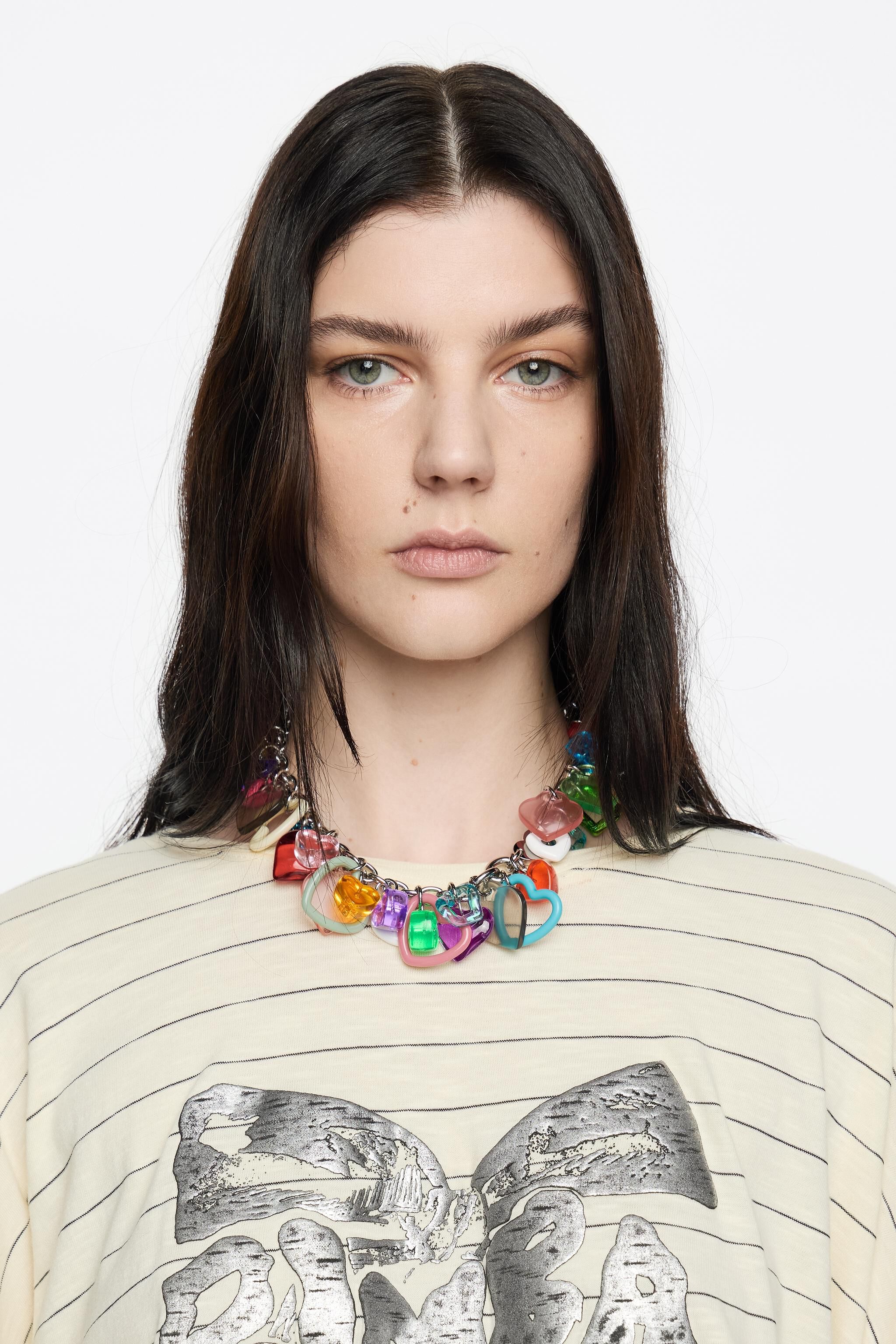 【BIMBA Y LOLA】クロコダイルピアス Golden fish hoop earrings