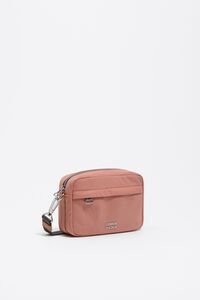Pink nylon crossbody bag Pink nylon crossbody bag