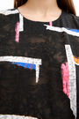 Black Wallpaper devoré t-shirt Black Wallpaper devoré t-shirt