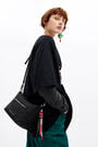 S black nylon crossbody bag S black nylon crossbody bag