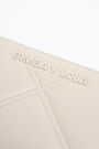 Ivory padded book wallet Ivory padded book wallet