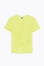 Lime ruched T-shirt Lime ruched T-shirt