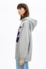 Grey hooded sweatshirt with logo Grey hooded sweatshirt with logo