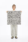 White art brut animals bandana White art brut animals bandana