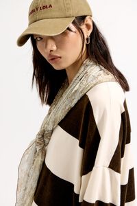 Taupe Snake print scarf