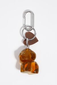 Resin dog key ring