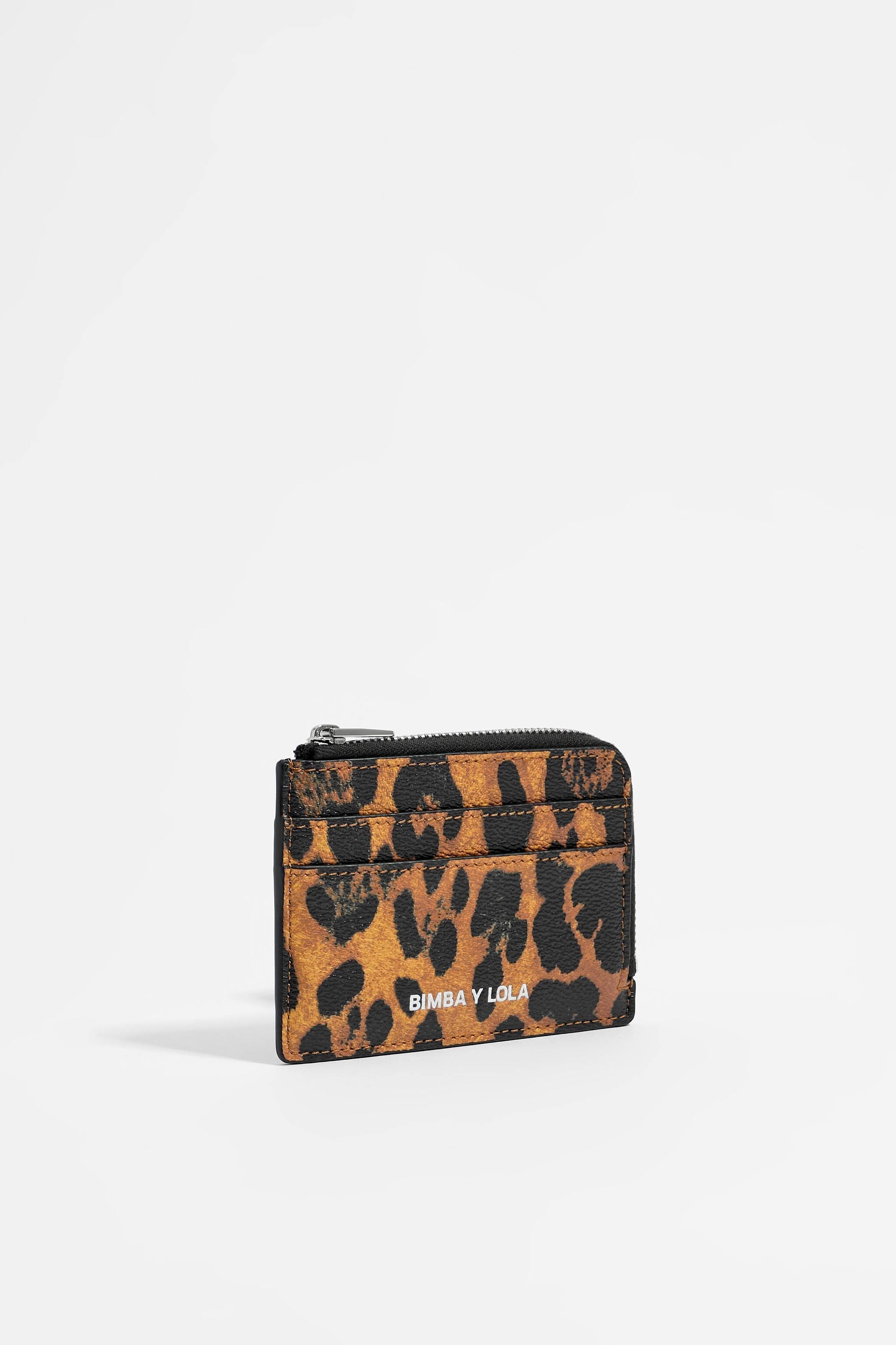Animal print coin purse sales