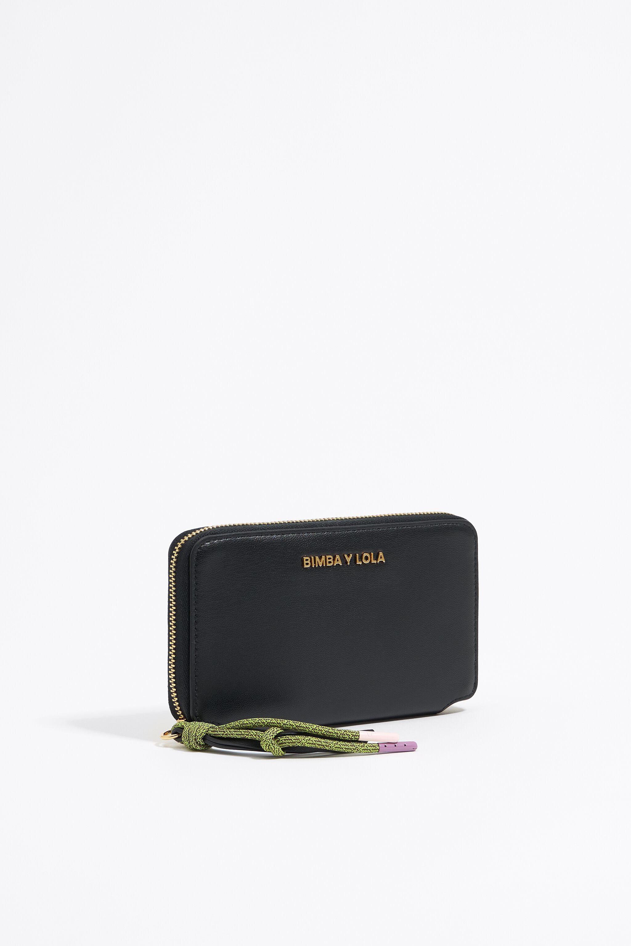 ◎BIMBA Y LOLA◎ Black leather card wallet (rectangular) B24 242BB1301_10000_D_2.jpg?sw=1280