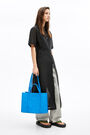 Black organza shirtdress Black organza shirtdress