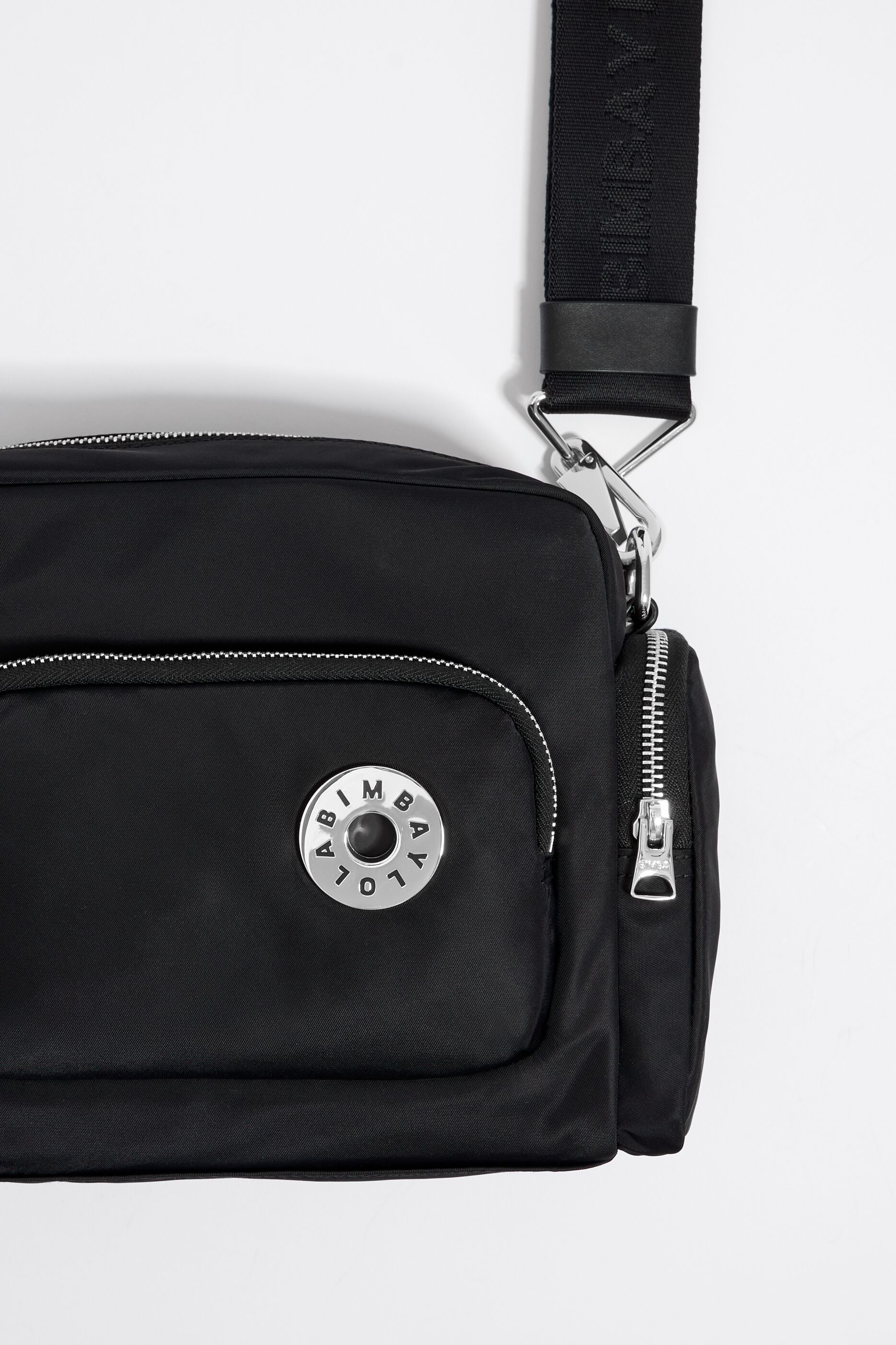 Medium black crossbody bag