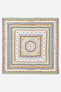 Concentric frames shawl