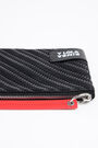 Black plaited make-up case Black plaited make-up case