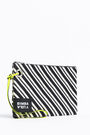 Two-tone rectangular envelope make-up case Two-tone rectangular envelope make-up case