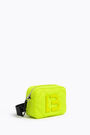 S padded nylon bag in neon green S padded nylon bag in neon green