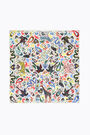 White animals paisley scarf White animals paisley scarf