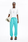 Turquoise jogger trousers Turquoise jogger trousers