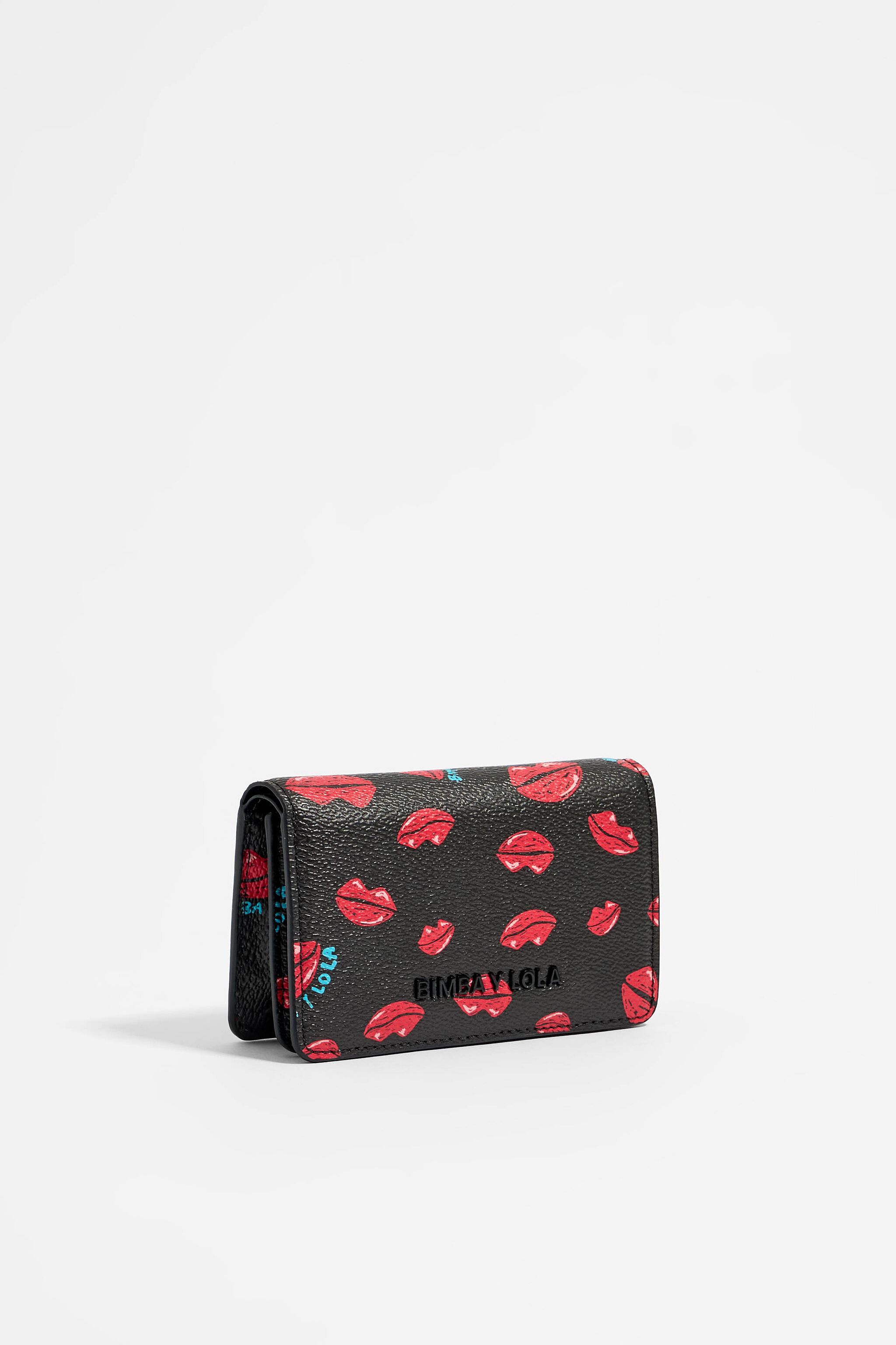 Red sale lips handbag